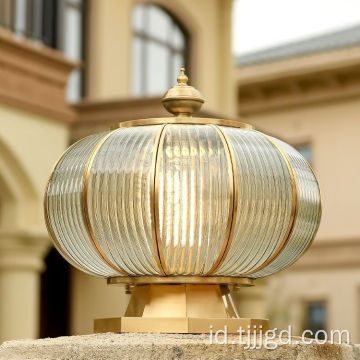 Lampu pilar luar yang dipimpin